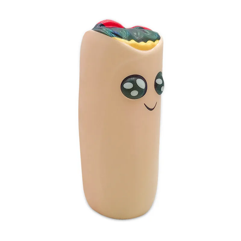 2 шт. сжимаемая кукла Burrito медленно восстанавливающая форму игрушка для снятия