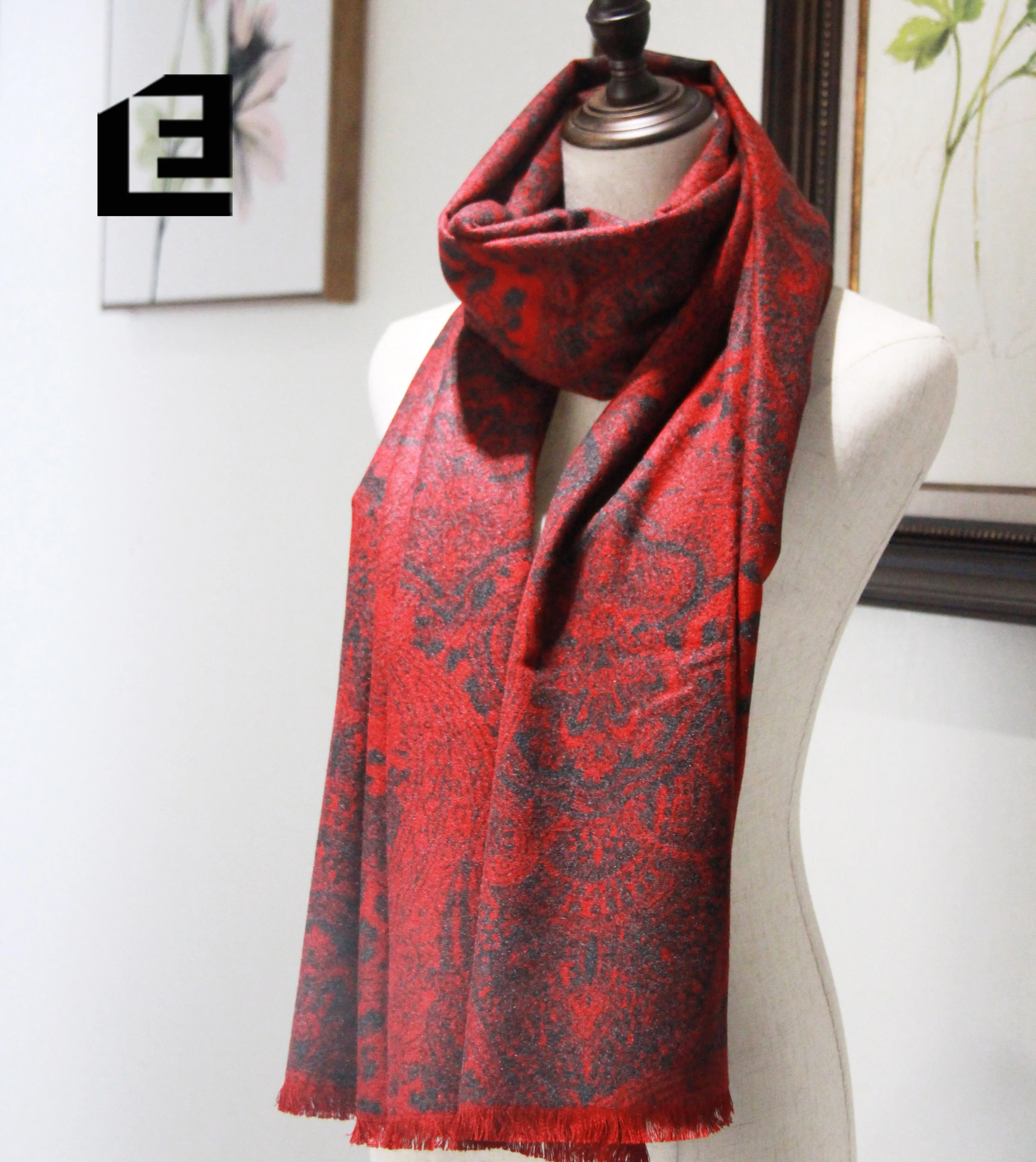 E & большой шарф пончо женский роскошный головной платок шаль женское одеяло