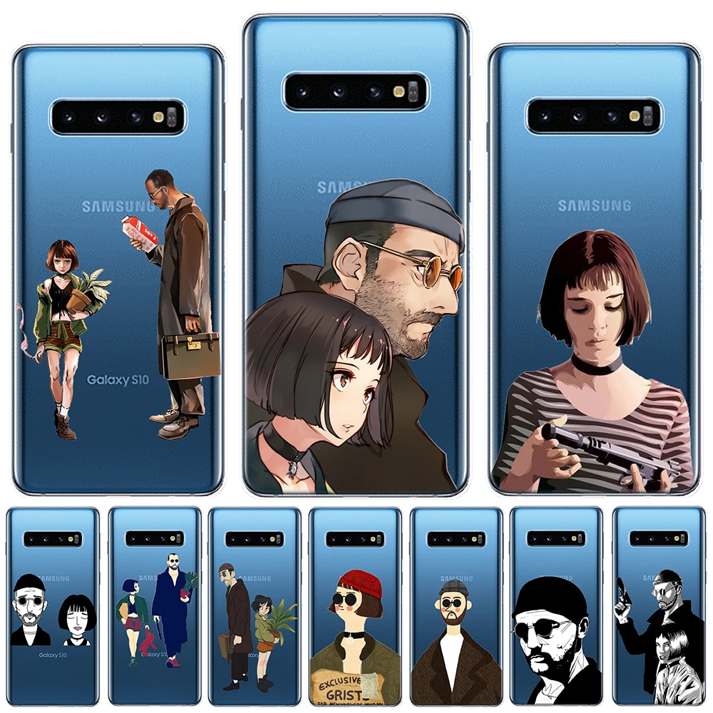Leon Matilda Натали Портман силиконовый чехол для Samsung Galaxy S10 Plus 5G S6 S7 Edge S8 S9 S10E Note 10 Pro 9 8 -