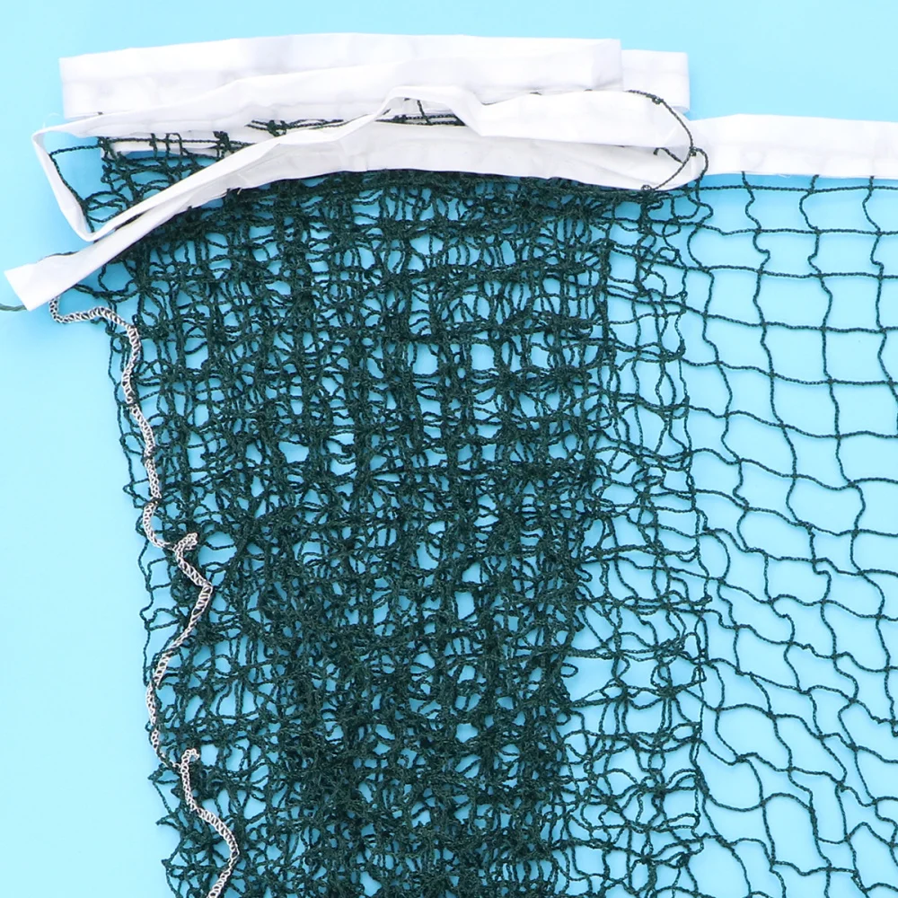 

780x62cm Portable Professional Badminton Net Training Standard Nylon Rope Braided Badminton Net (Dark Blue)