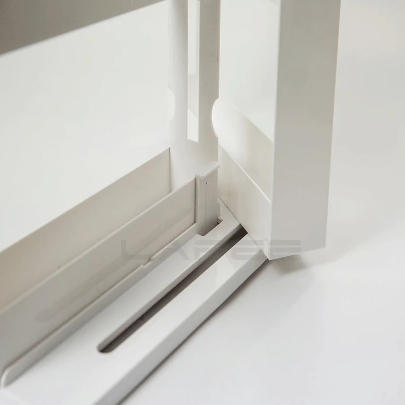 Многофункциональное хранение стеллаж вращающийся полка двуспальный-уровневый