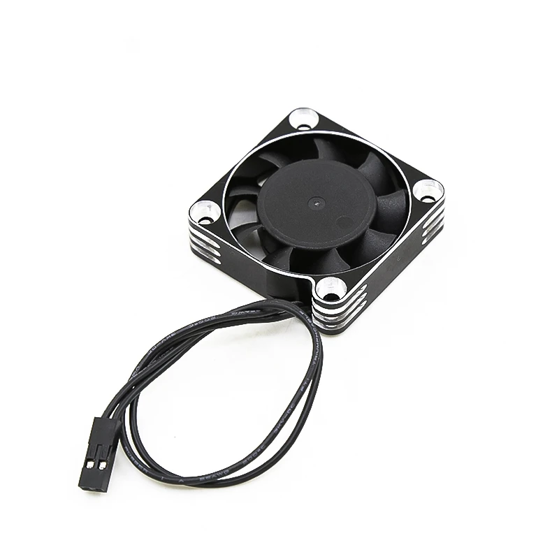 

40Mm Cooling Fan Rotates 16000 RPM 5-8.45V for 1/10 1/8 1/12 RC Car Brushless Motor Rc Car Accessories