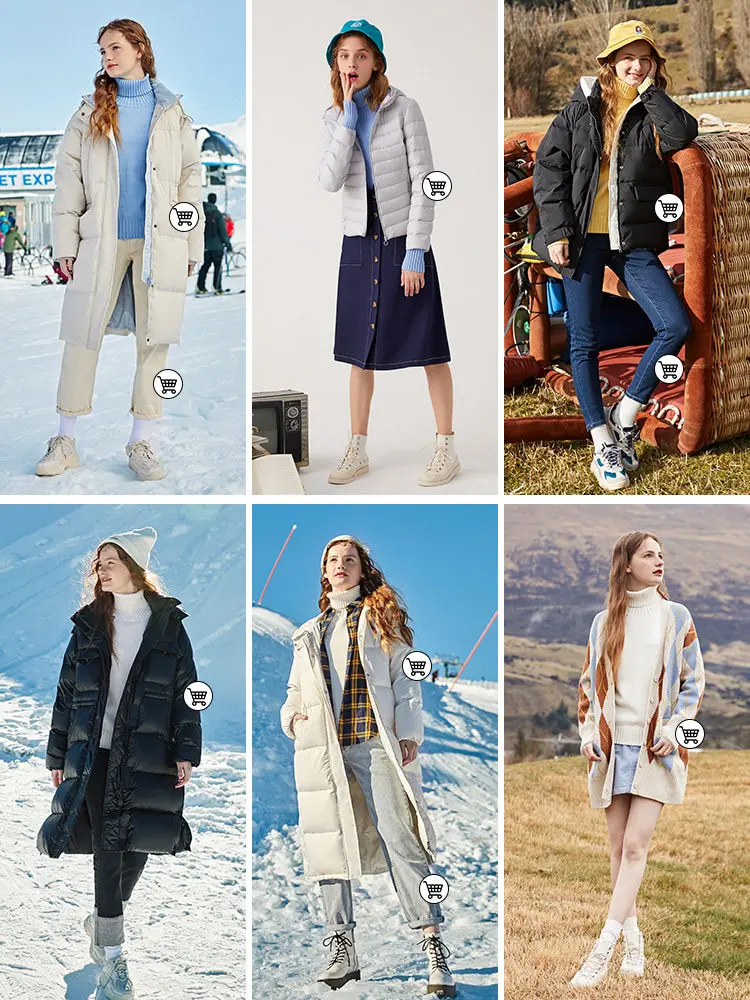 Женский кашемировый свитер SEMIR трикотажный пуловер с высоким воротником