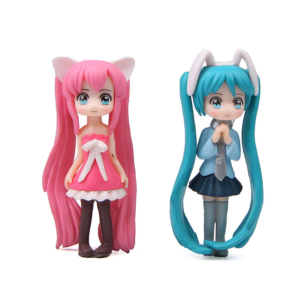 6 шт./компл. Сейлор Мун Цукино Usagi принцессы серинити ПВХ Фигурки Коллекционная