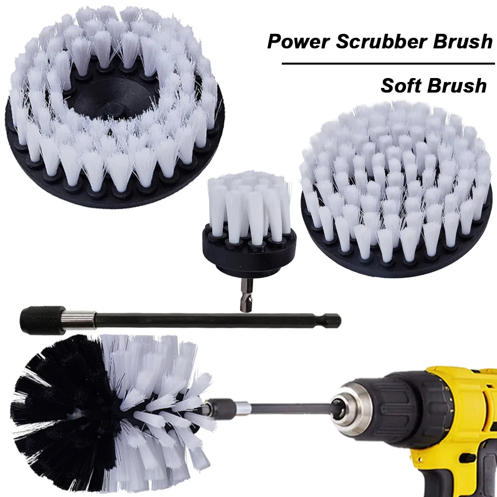 

Электрические щетки для дрели, щетка для чистки, нейлоновые щетки для мрамора, керамической плитки, удаления пятен, щетка для ковра, дрель, э...