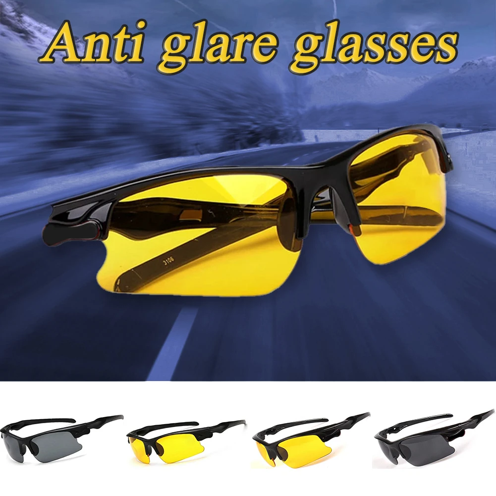 

2022 New Sunglasses Outdoor Sports Riding Night Vision Glasses Motorcycle Goggles Cycling Ski Eyeglasses For Men Women Eyewear