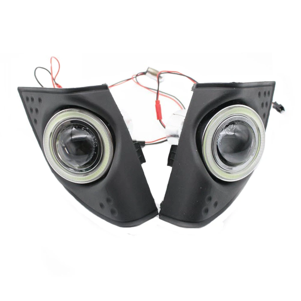 Дневные ходовые огни eeMrke для Acura TSX 2009 2010 Led Angel Eyes DRL с галогенными
