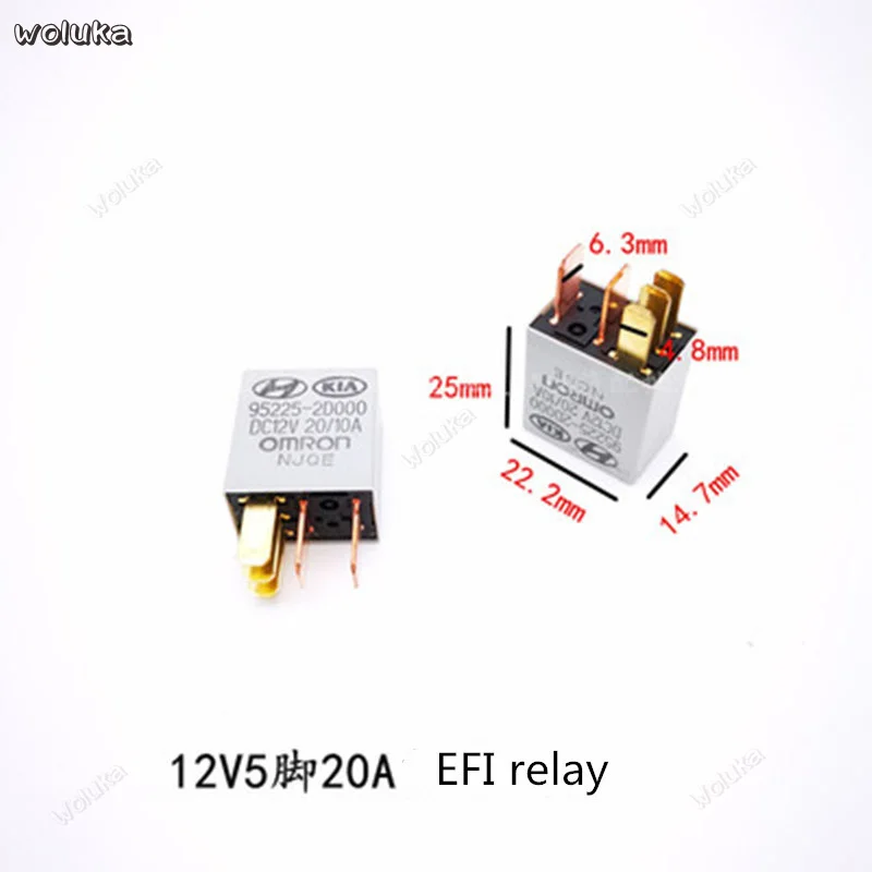12V 4-pin relay far and near light fan air conditioner start for special car CD50 Q04 | Автомобили и мотоциклы