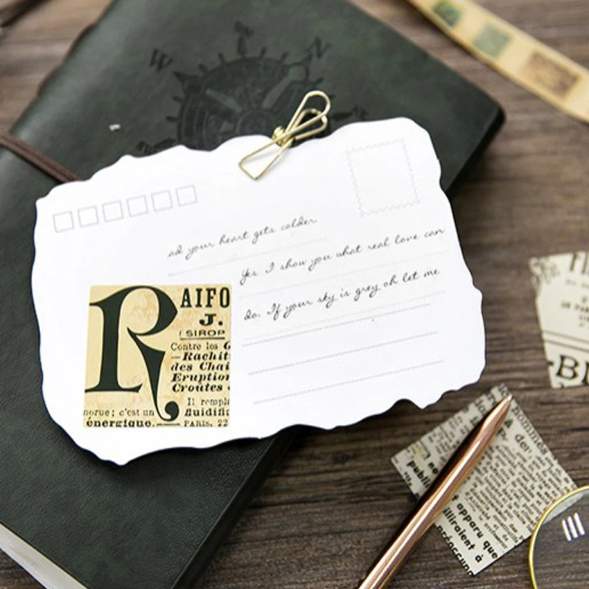 45 шт./упак. ностальгическая газета декоративная наклейка для скрапбукинга