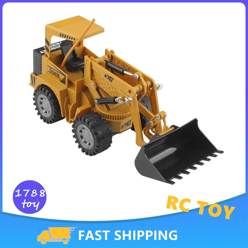 

5 in 1 1:18 RC Car Truck Excavator Bulldozer Caterpillar Felling Machine Pace Car Tractor Engineering Vehicle Kids Toys Gifts