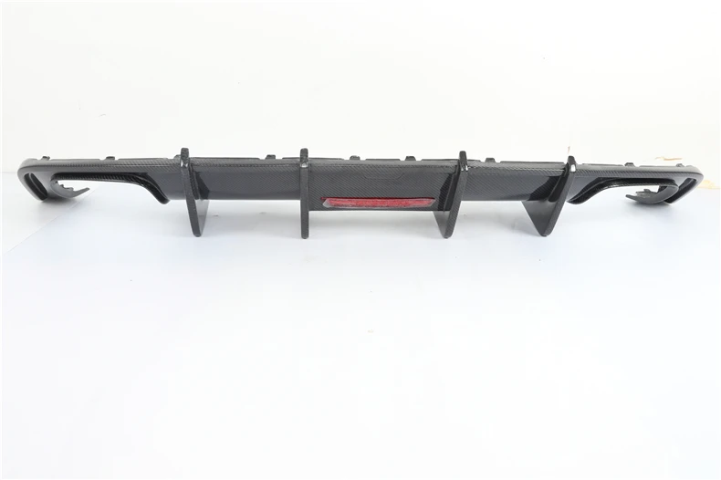 Задний бампер из углеродного волокна диффузор спойлер для Audi A4 S4 RS4 B9 2017 2018 2019 2020