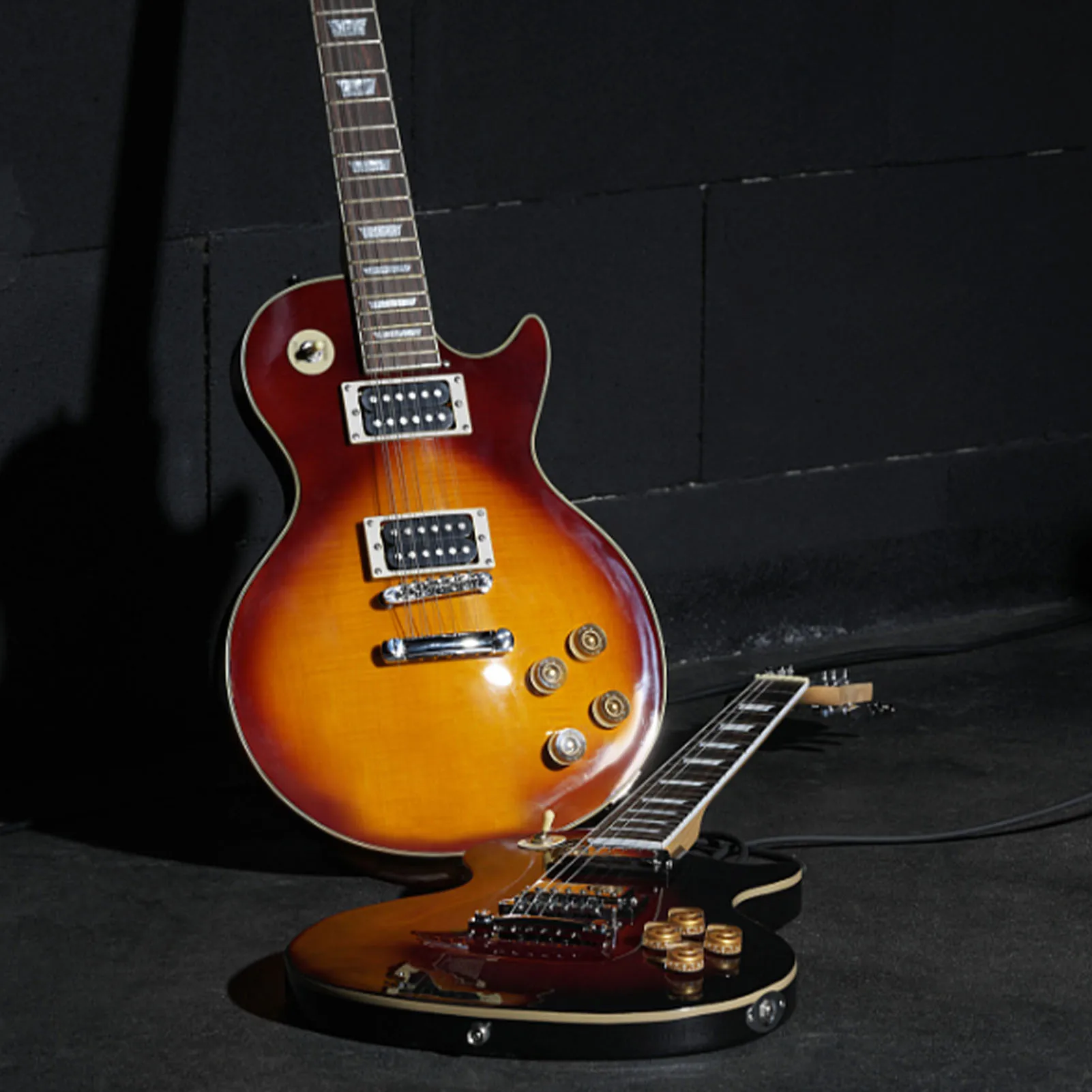 2 шт. хромированные Монтажные кольца для звукоснимателя электрогитары LP