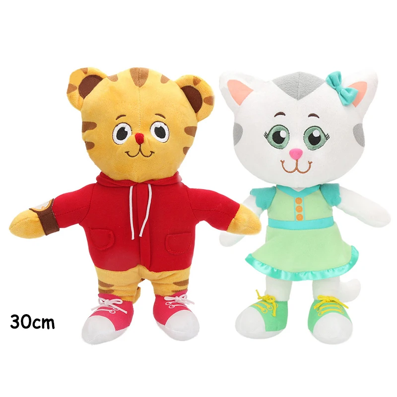 20 см/30 см плюшевые куклы с изображением героев мультфильма тигренок Друзья