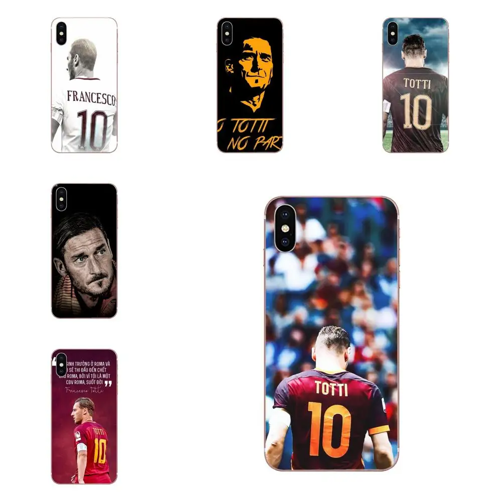 Soft TPU Stylish Case Francesco Totti For Huawei Honor 4C 5A 5C 5X 6 6A 6X 7 7A 7C 7X 8 8C 8S 9 10 10i 20 20i Lite Pro | Мобильные