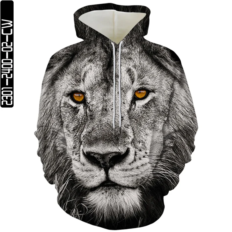 

2021 new 3D printing funny lion element men's/women's sweatshirt hoodies spring and autumn fashion street casual hoodies