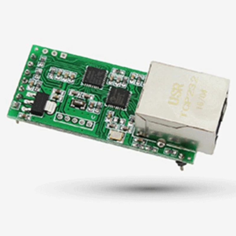 

Usr-Tcp232-T2 Tiny Serial Ethernet Converter Module Serial Uart Ttl To Ethernet Tcpip Module Support Dhcp And Dns