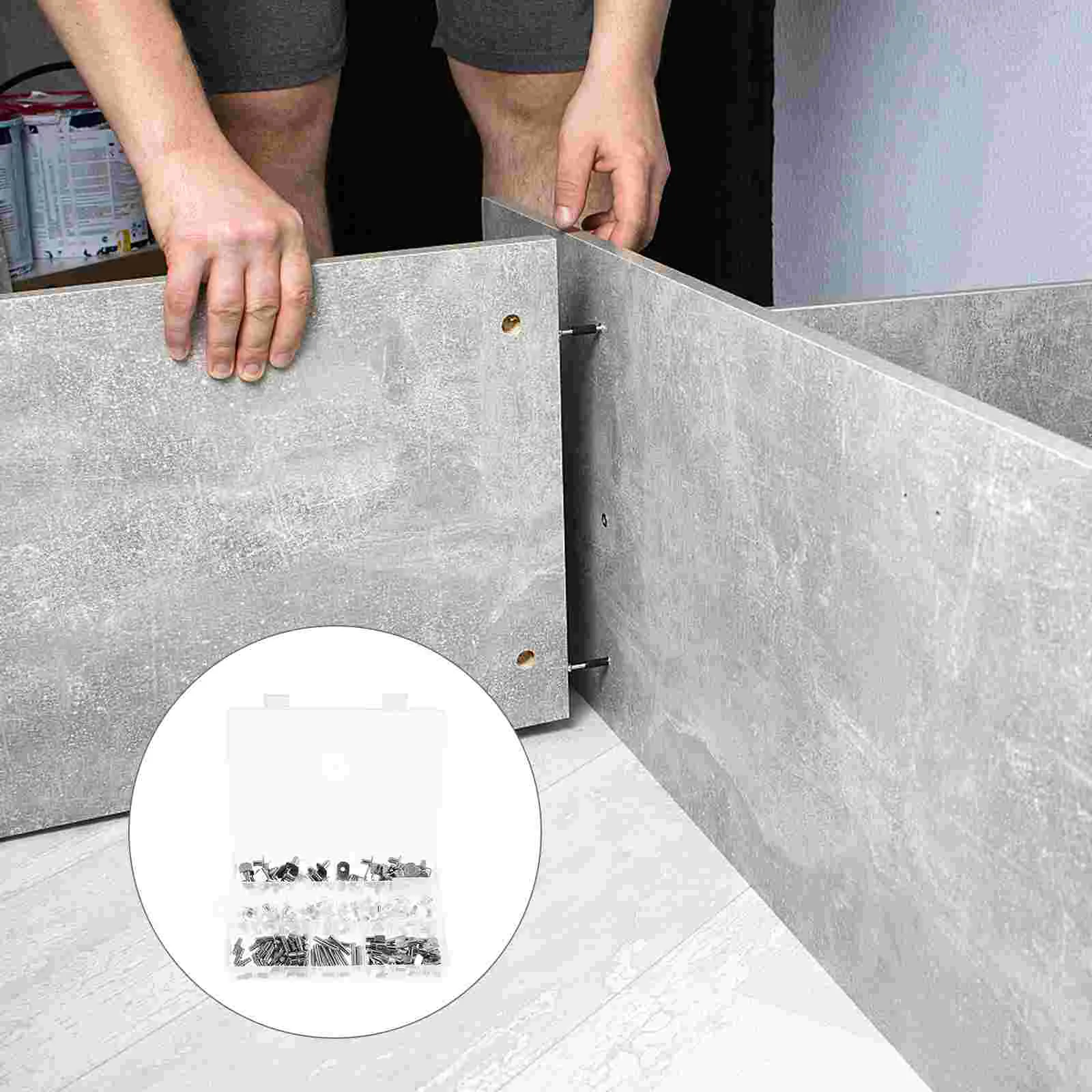 

160Pcs Home Furniture Fixing Support Shelf Pin Corner Brace Layered Shelf