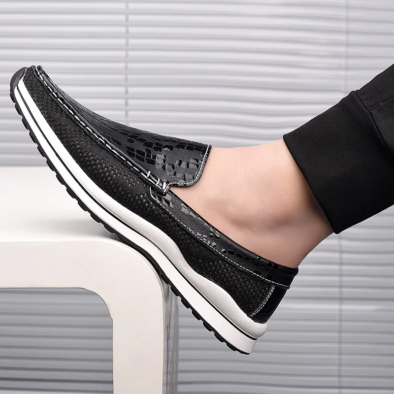 

Casual Shoes Working Moccasins For Men Men's 2021 Designer Male Luxury Brand Shoe Shose Man Footwear Vulcanized Loafers Stylish
