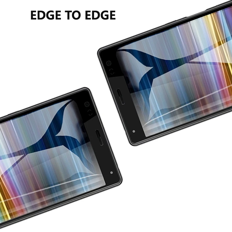 3D Curvy Full Edge Tempered Glass For Sony Xperia 8 5 10 Plus XZ4 XZ3 XA2 Ultra XZ1 Compact Screen Protector Protective Film | Мобильные