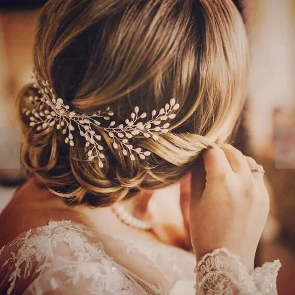 

Свадебный гребень для волос HP182, головной убор невесты, заколка для волос, украшения для волос ручной работы, кристалл, свадебные аксессуары ...