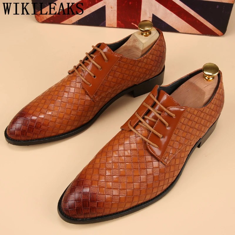 

Italian Wedding Shoes Men Classic Coiffeur Black Dress Brand Mens Oxford Shoes Elegant Shoes for Men Formal Chaussures Homme