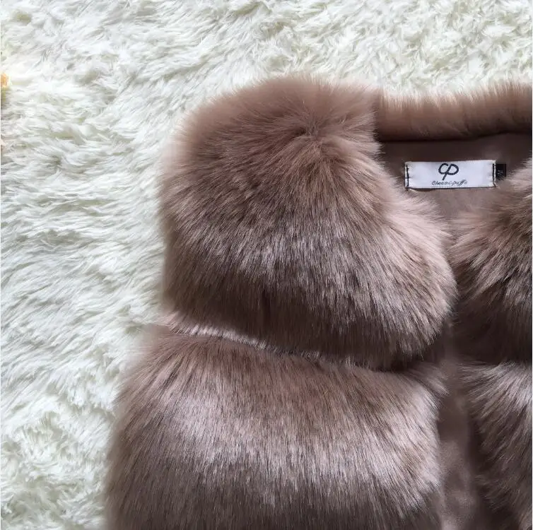 CP42 Khaki CP искусственный мех Заводская шуба из искусственного лисьего меха женская зимняя мода искусственный мех с капюшоном пальто женское искусственный Лисий жакет из меха CP42 - Цвет: CP42 Khaki
