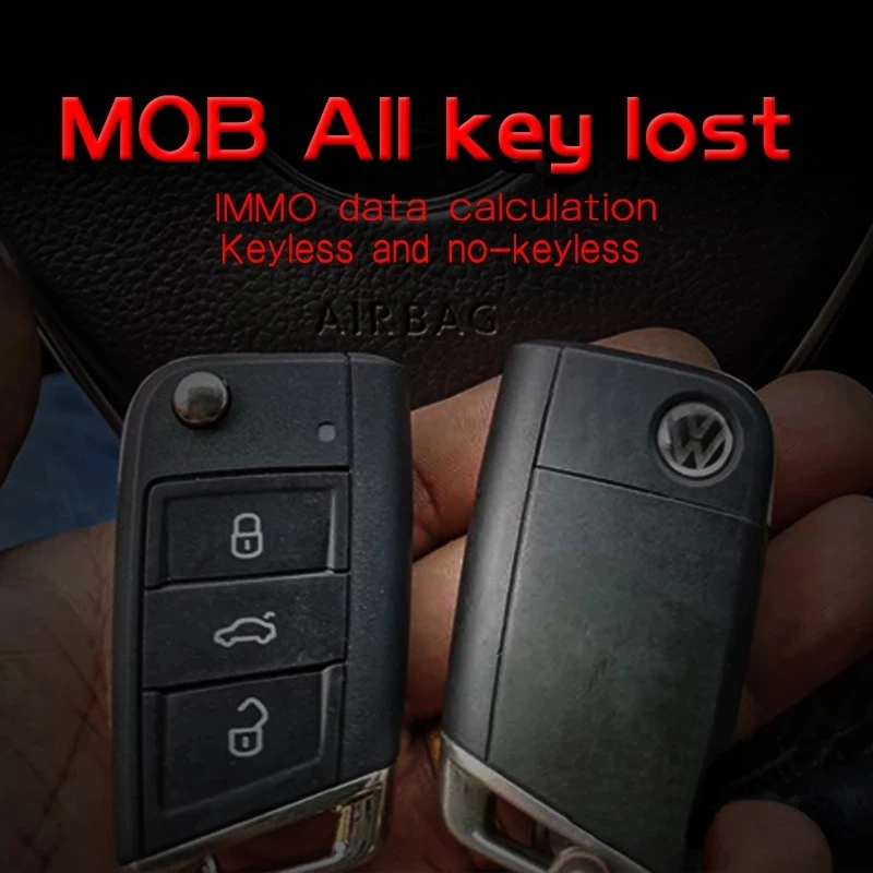 

Программирование ключей MQB, для расчета данных IMMO, без ключа, ---- xhorse vvdi2, необходим ключевой программатор