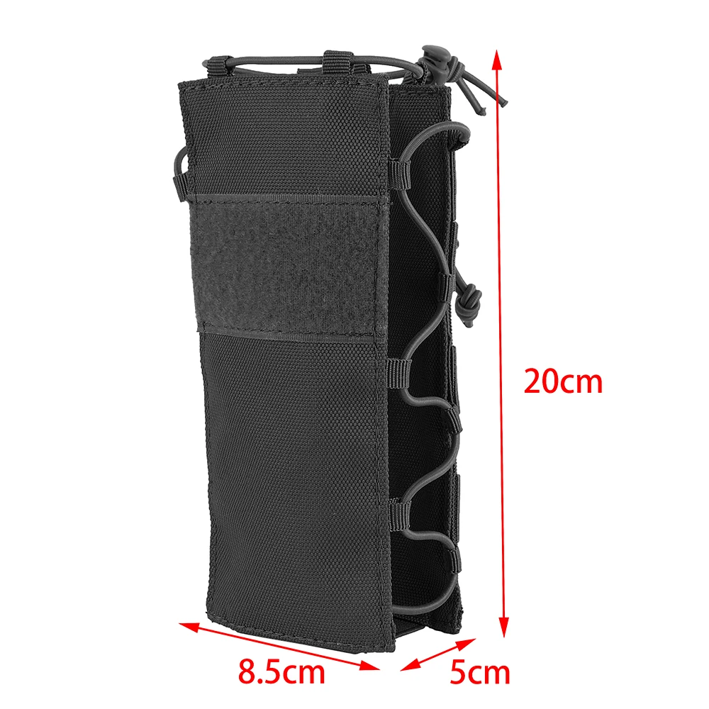Открытый военный Molle Чехол кемпинг бутылка для воды сумка Открытый Топ выживания чайник держатель 600D полиэстер водонепроницаемый дорожные наборы