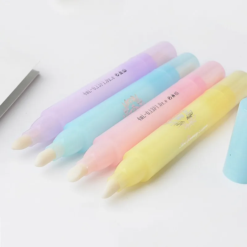 1 шт./лот 4 цвета средство для снятия гель-лака Очиститель Ongle корректор ручки растворение лак гель УФ маникюрные инструменты волшебное удаление