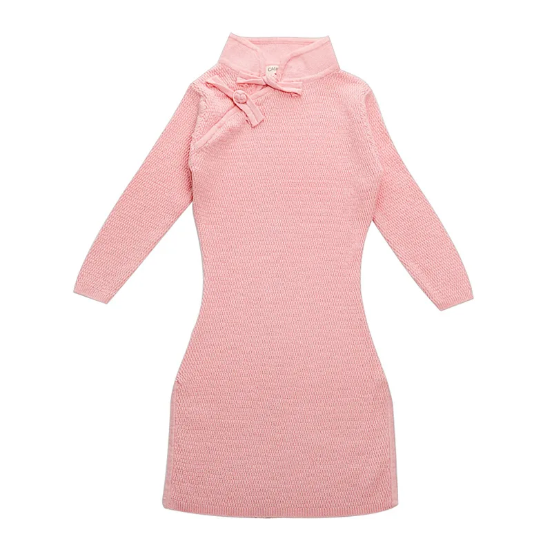 Весна-Осень 2020 детская одежда Хлопковый вязаный кардиган для девочек костюм в