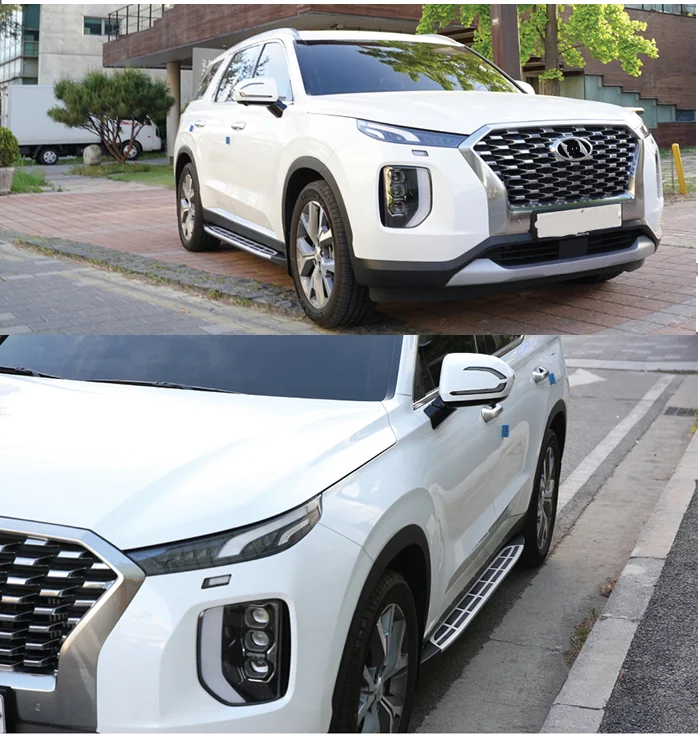 Стиль алюминий Fit hyundai Palisade Беговая доска боковой шаг nerf бар высокого качества