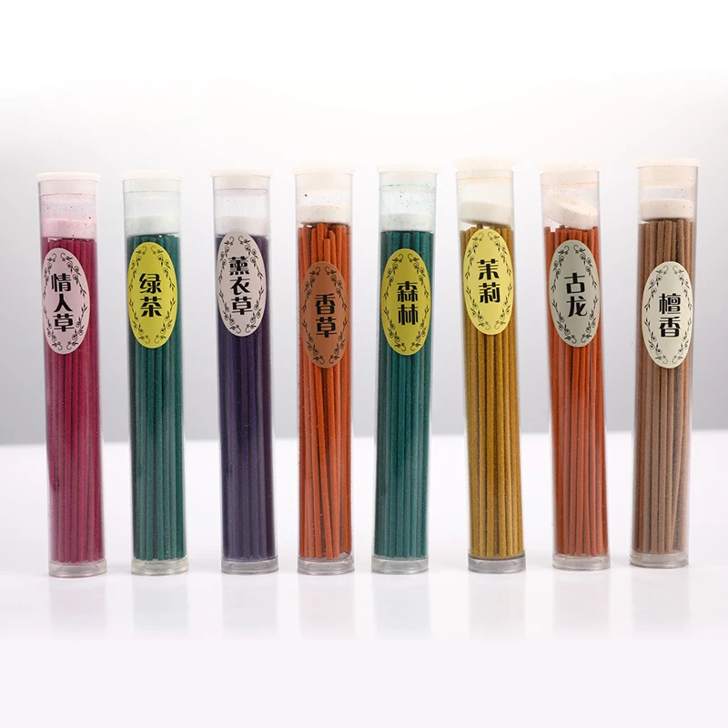 

8 Flavor Natural Plant Incense Sticks Aromatherapy Fragrance Spices Fresh Air Aroma ir Frenshener Deodorant Lavender
