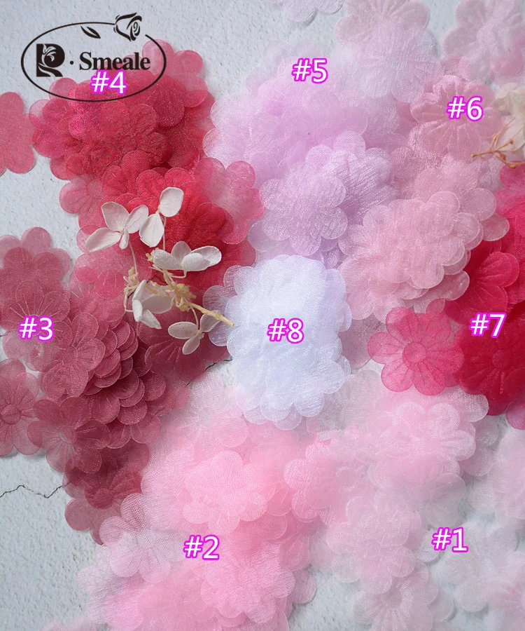 100 шт. прозрачная пряжа для снега аксессуары цветов ручная работа свадебная вуаль