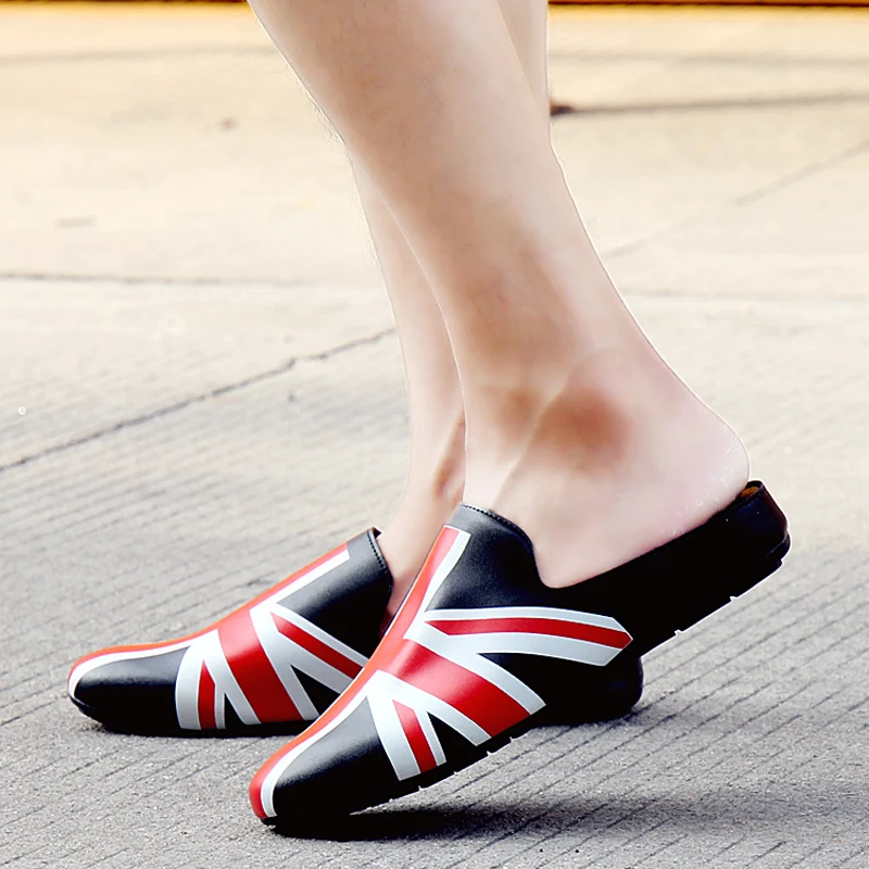 Лидер продаж Мужские тапочки Удобная повседневная обувь для мальчиков Дешевые