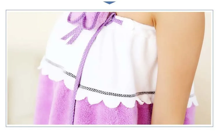 Summer ladies bath skirt beauty salon bathrobe spa clothes sexy absorbent towel+dry hair towel set wearable | Дом и сад
