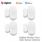 1-3 шт. Tuya Smart WiFi датчик для двери дверь открытойзакрытый детекторы магнитный переключатель окна сенсор умный дом безопасности оповещения охранной сигнализации