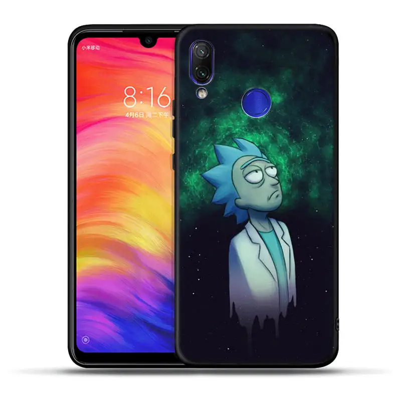Аниме Рик и Морти мультфильм аниме чехол для Xiaomi Redmi Note 7 7A 6 Pro 6A 5A Prime Mi A1 5X A2 Lite 6X4X5 плюс Pocophone F1