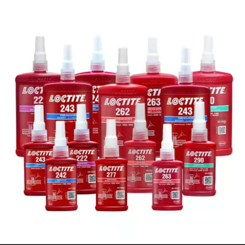 Клей-герметик loctite 222/243/242/262/263/272/271 клей-герметик винтовой клей анаэробный |