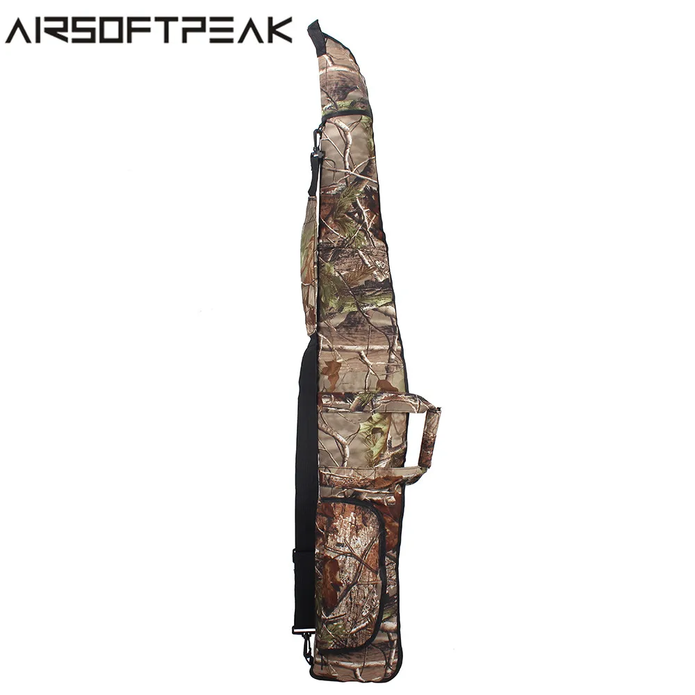 130 см чехол для тактической винтовки 600D Ткань Оксфорд Camo для охотничьего ружья в стиле милитари Чехол плечевой ремень Скрытая кобура Сумка для принадлежностей чехол для ружья сумка для охотывоенное дело военное де