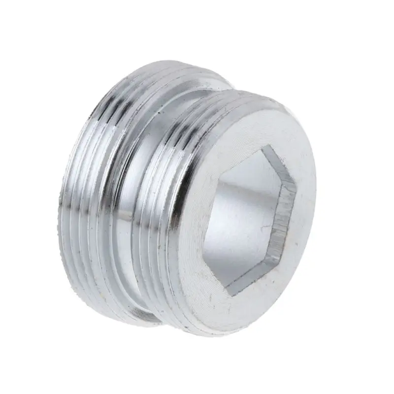 

2 2 Pcs Dual Thread Faucet Adapter Transfer M22 Inner M24 Outer Metric Solid Connector Water Purifier Kitchen Bathroom Tap Parts