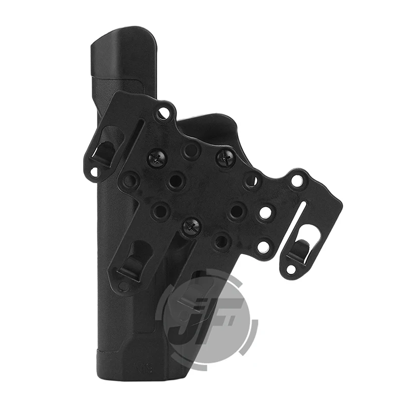 

Tactical Sepra Level 2 Auto Lock Duty Right Hand Full Length Pistol Holster w/ STRIKE MOLLE Platform For Beretta 92 96 M9 M92
