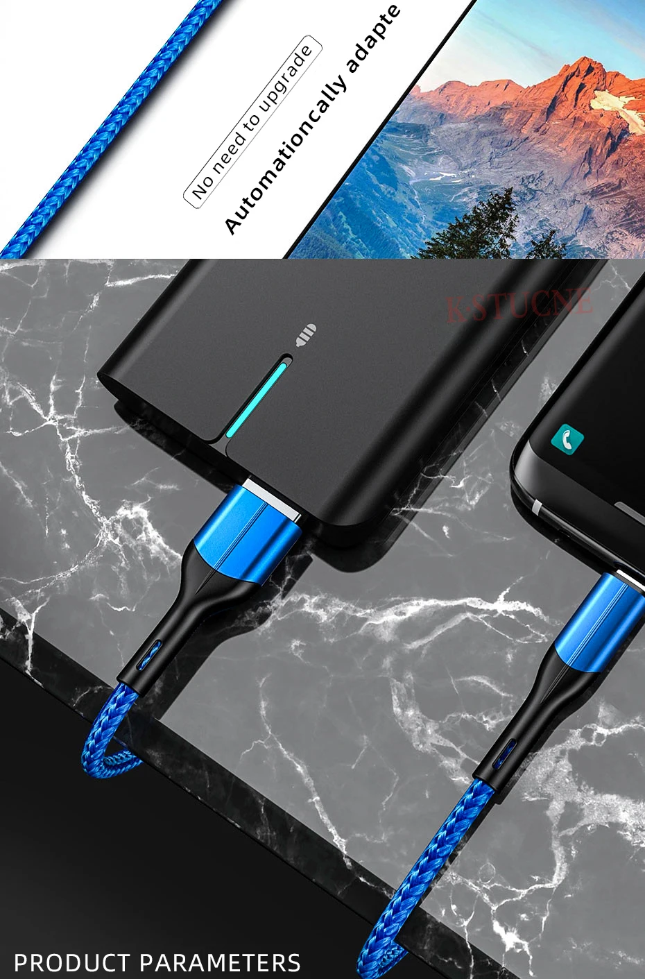 KSTUCNE Micro USB кабель зарядное устройство для samsung Galaxy S7 Быстрая зарядка мобильного телефона зарядное устройство Шнур для huawei Планшета USB кабель провод