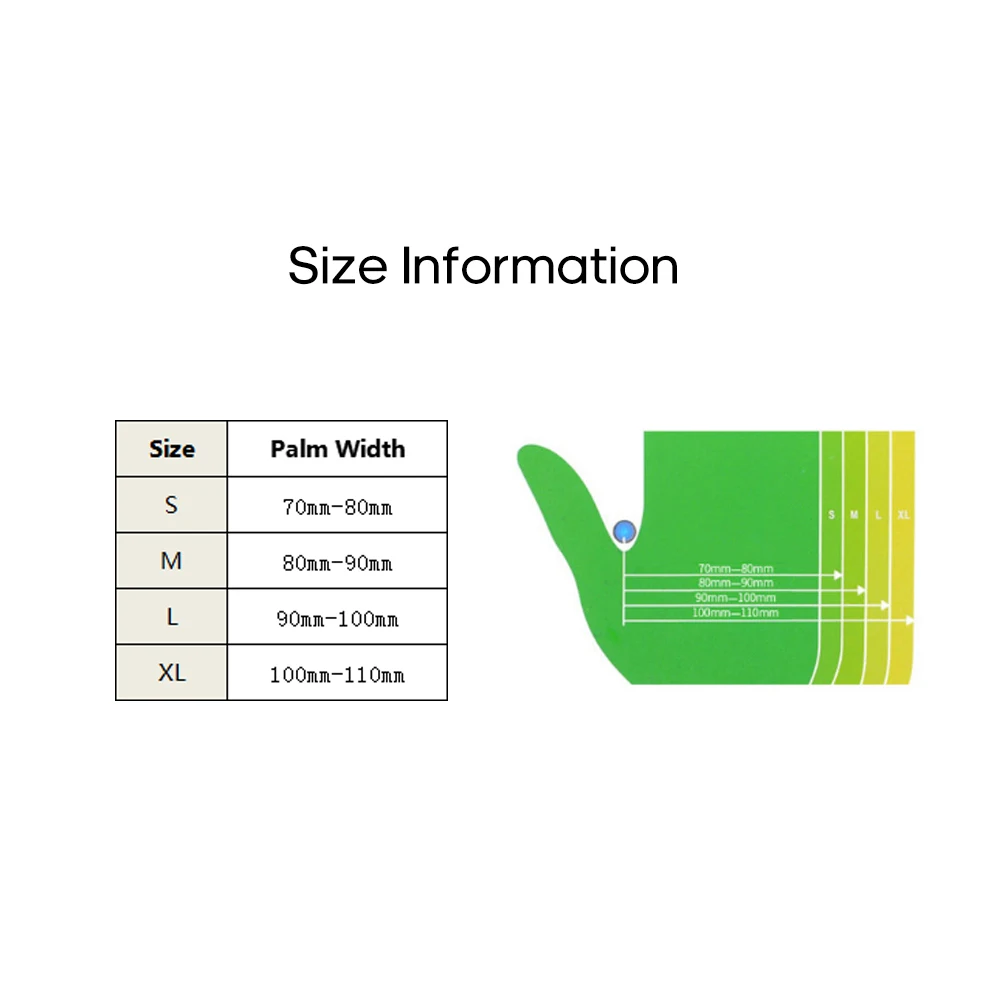 100 шт одноразовые нитриловые перчатки Нескользящие маслостойкие