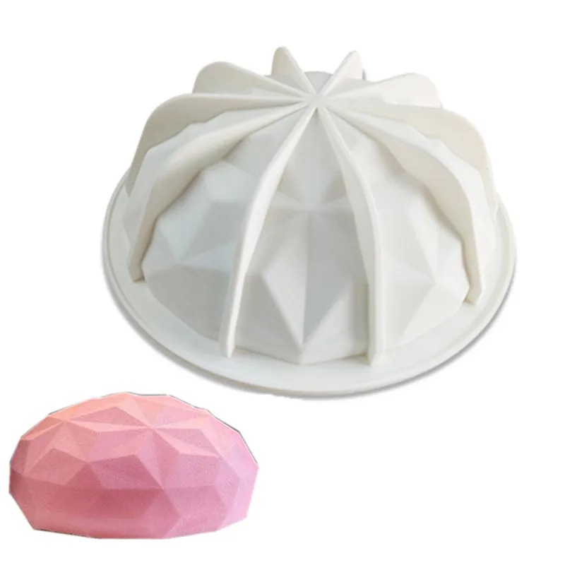 Силиконовая форма для маффинов и тортов в форме алмаза |