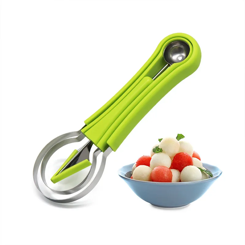 

3 in 1 Vegetable Fruit Cutter scooper Flowers Cartoon Cutters Stainless Steel Cake Cookie Accessories Biscuit Cutting Shape Tool