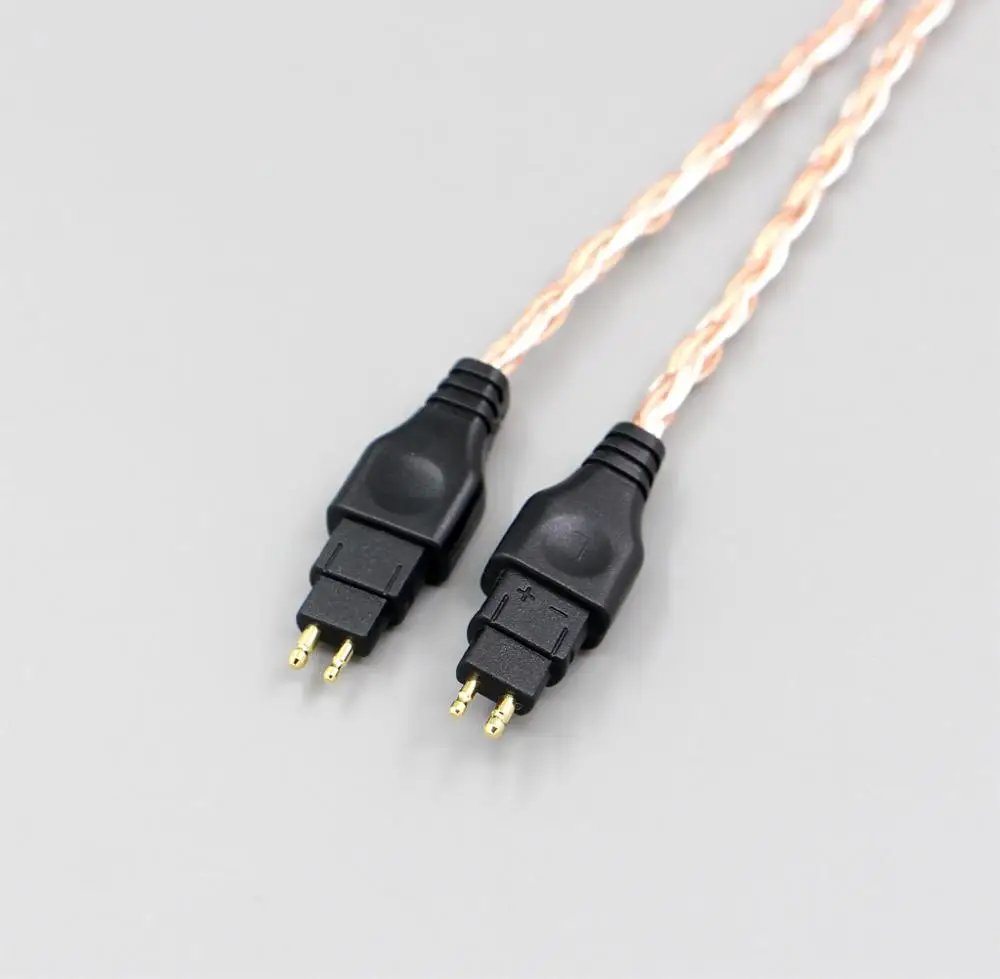 LN005980 3 5 XLR 16 ядер OCC посеребренный смешанный кабель для наушников Sennheiser HD580 HD600 HD650