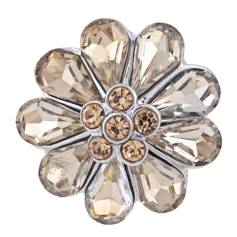 Желтый цвет дизайн кнопки 18 мм Оснастки Подвески fit Имбирное печенье jewelry Vn