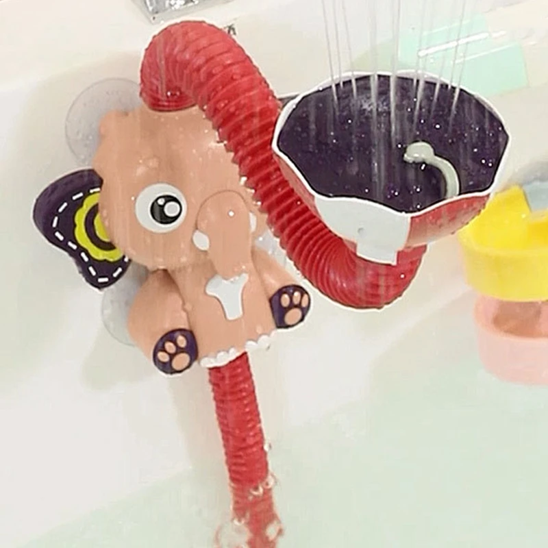 HTHL-Baby Elephant электрическая душевая детская ванная комната мультяшный Детский слон