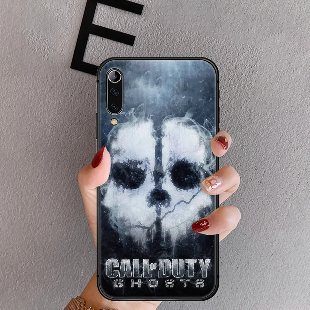 

Call Of Duty COD Phone Case Cover For Xiaomi Mi Note 8 9 3 9 A2 A3 9T 10 Max Pro Lite Ultra Black Phone case Prime Black Etui