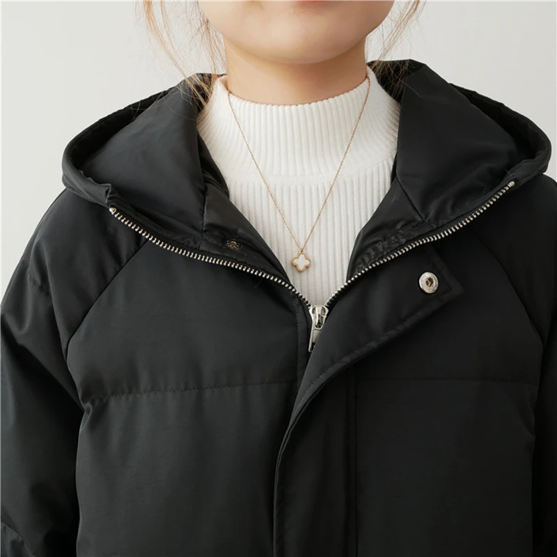 2021 New Winter Loose Plus Size Padded Jacket Women Cothes Hooded Casual Cotton Clothing Thick Warm Cotton Parka Oversized Coat